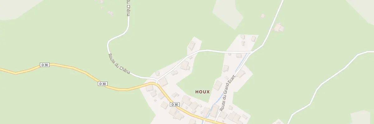 Plan du 20 Rte de Houx à Laveline-du-Houx