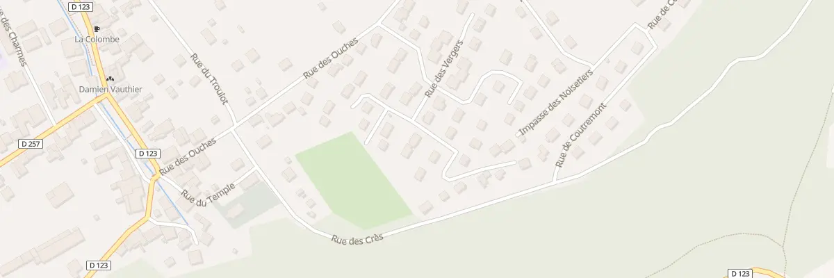 Plan du 16 Rue des Prés à Colombier-Fontaine