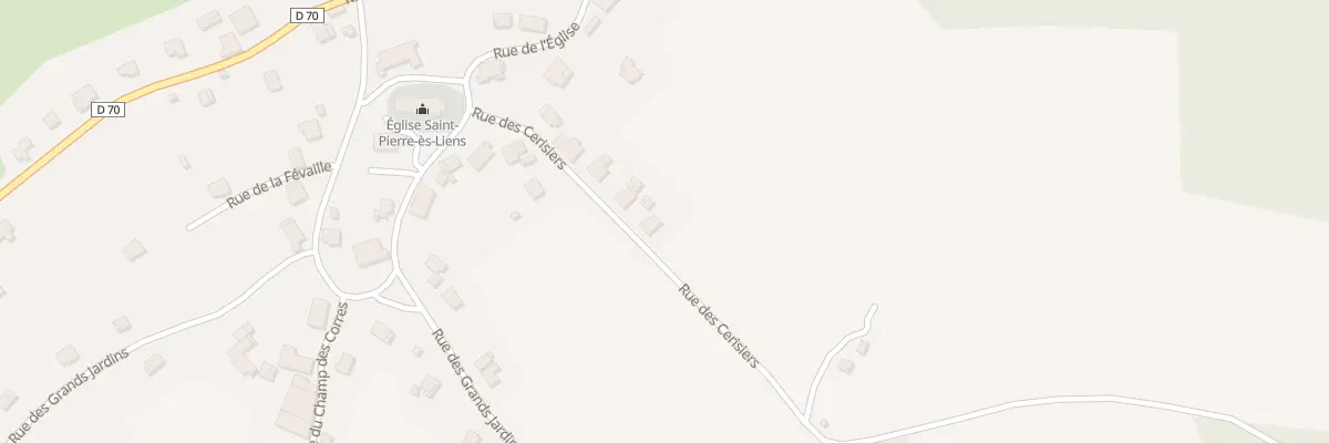 Plan du 11 Rue des Cerisiers à Fremifontaine
