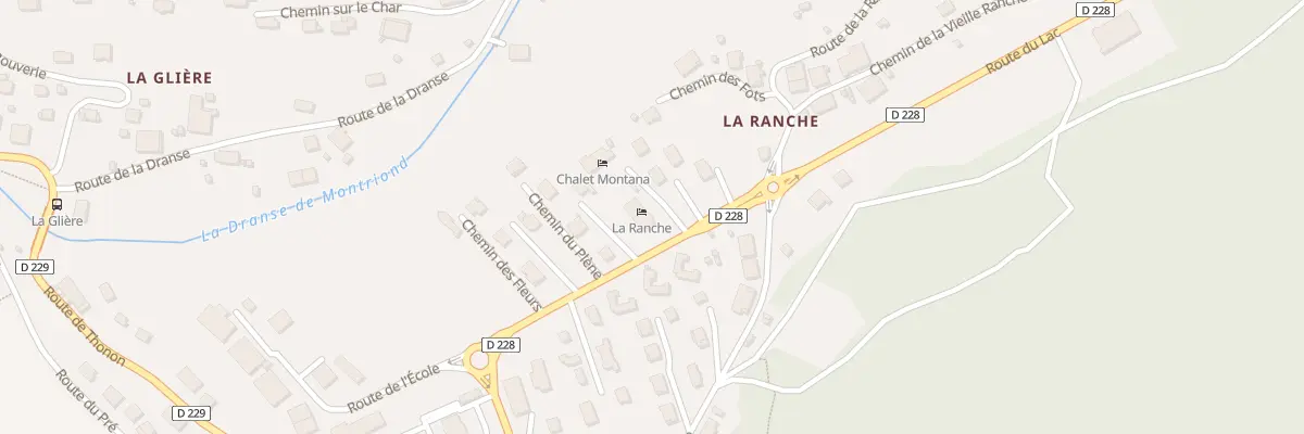 Plan du 385 Rte du Lac à Montriond