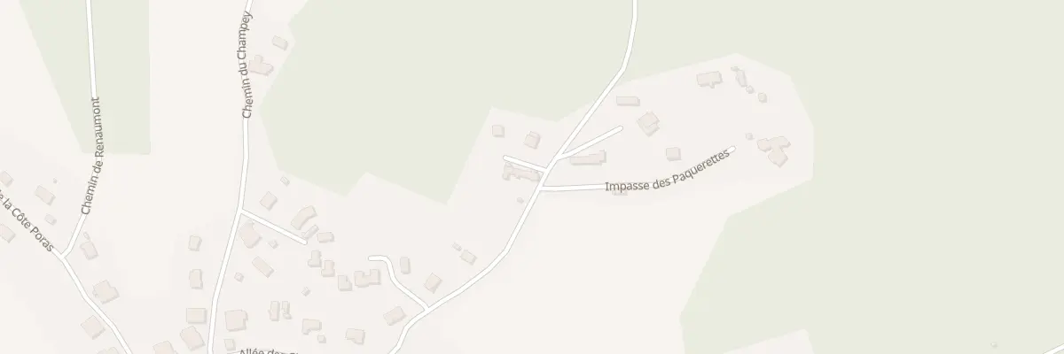 Plan du 13 All des Charmilles à Champagney