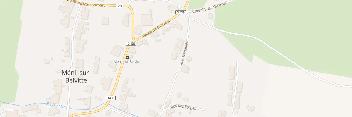 Plan du 17 Rue Tranquille à Ménil-sur-Belvitte