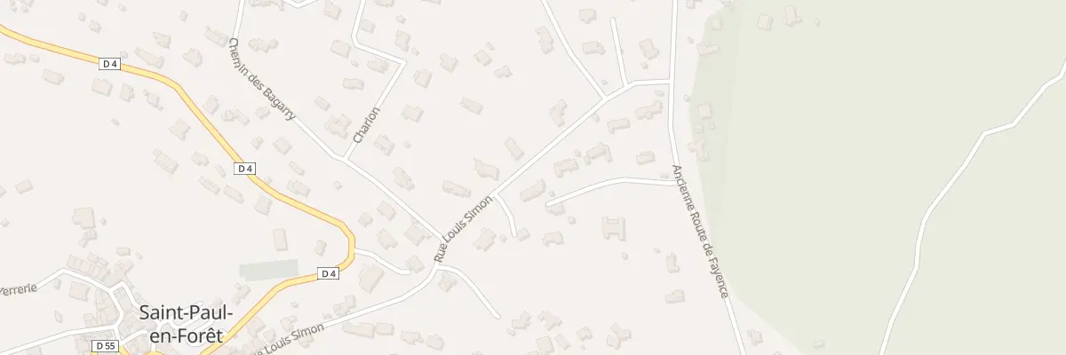 Plan du 5259 Pincounillier à Saint-Paul-en-Forêt