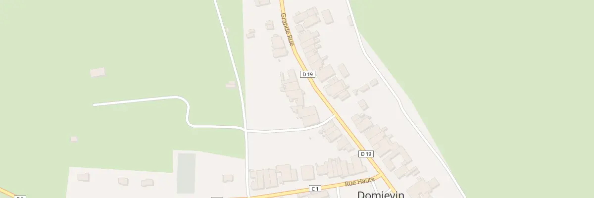 Plan du 50 Grande Rue à Domjevin