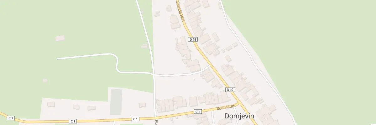 Plan du 48 Grande Rue à Domjevin