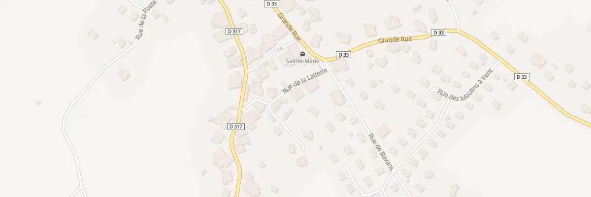 Plan du 3 Rue de la Laiterie à Sainte-Marie
