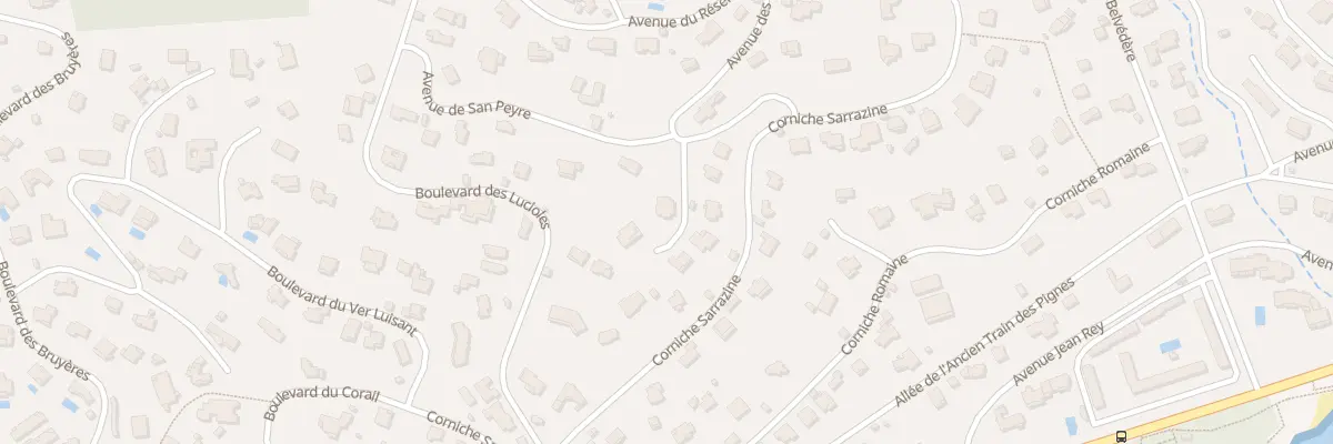 Plan du 105 Av de San Peire à Roquebrune-sur-Argens