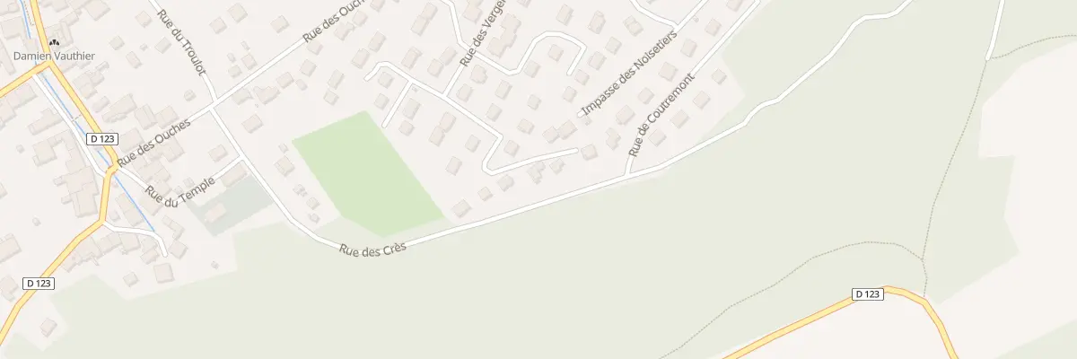 Plan du 28 Rue des Prés à Colombier-Fontaine