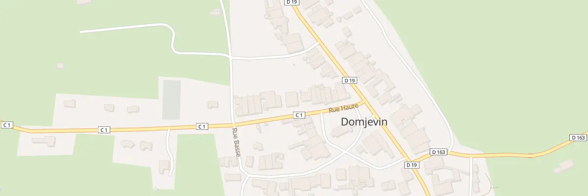 Plan du 77 Rue Haute à Domjevin