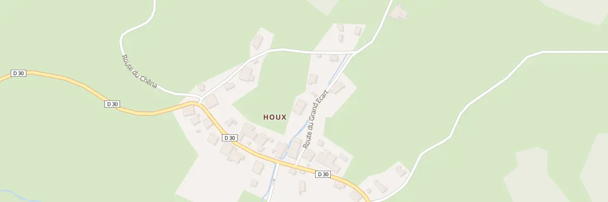 Plan du 3 Rte du Grand Ecart à Laveline-du-Houx