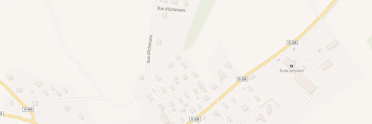 Plan du 2D Rue d’Echenans à Sainte-Marie