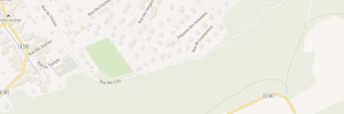Plan du 30 Rue des Prés à Colombier-Fontaine