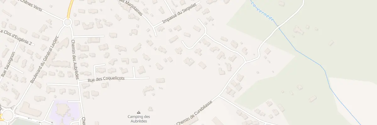 Plan du 6 ZAC les Baux de Victorine à Puget-sur-Argens