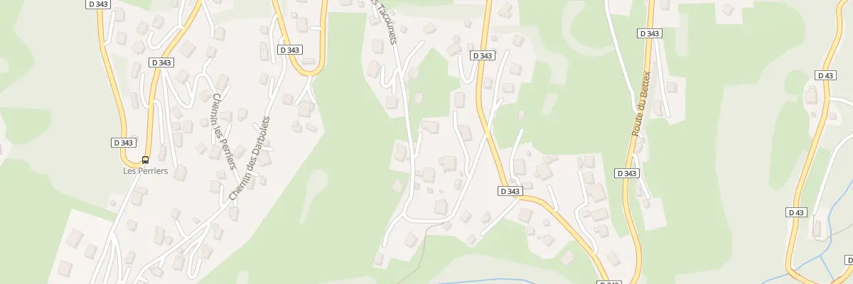 Plan du 298 Rte des Tacounets à Saint-Gervais-les-Bains
