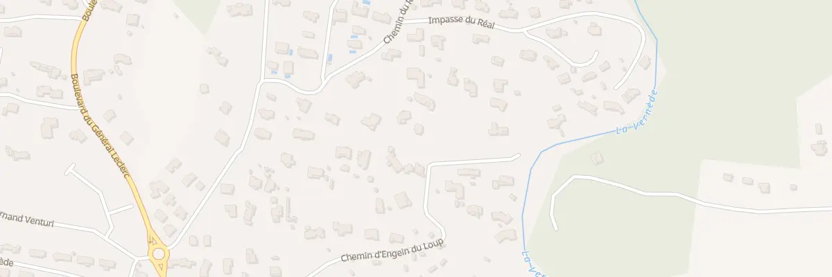 Plan du 499 Che de l’Enghein du Loup à Puget-sur-Argens
