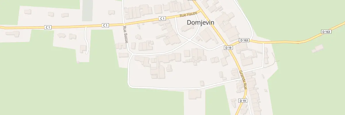 Plan du 93 Rue Basse à Domjevin