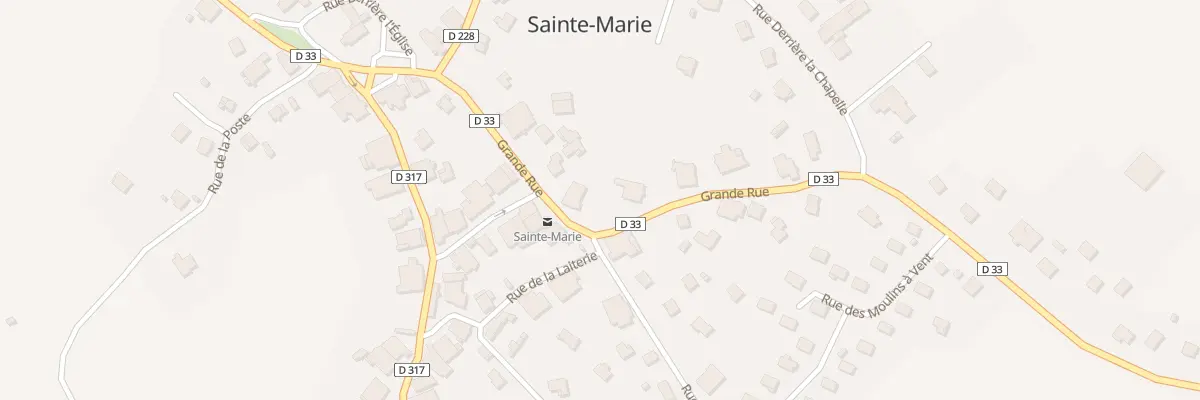 Plan du 17 Gr Grande Rue à Sainte-Marie