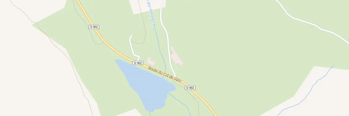 Plan du 1501 Rte du Col de Vars à Vars