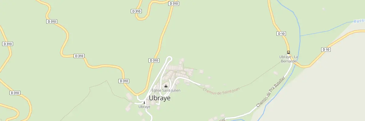 Plan du 7078 Le Village à Ubraye