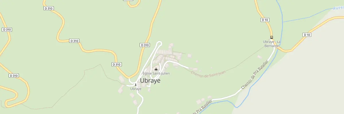 Plan du 5072 Le Village à Ubraye