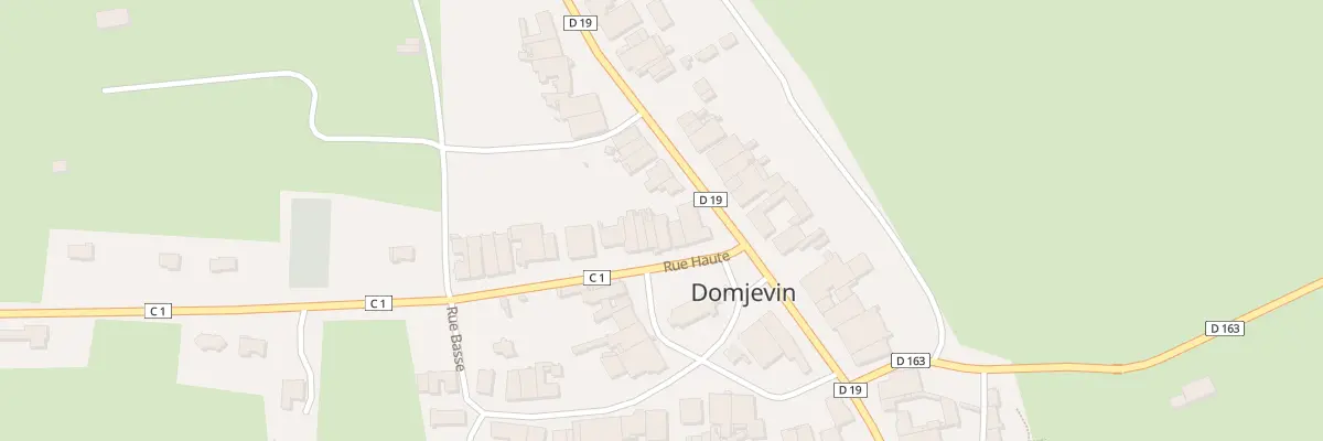 Plan du 71 Rue Haute à Domjevin