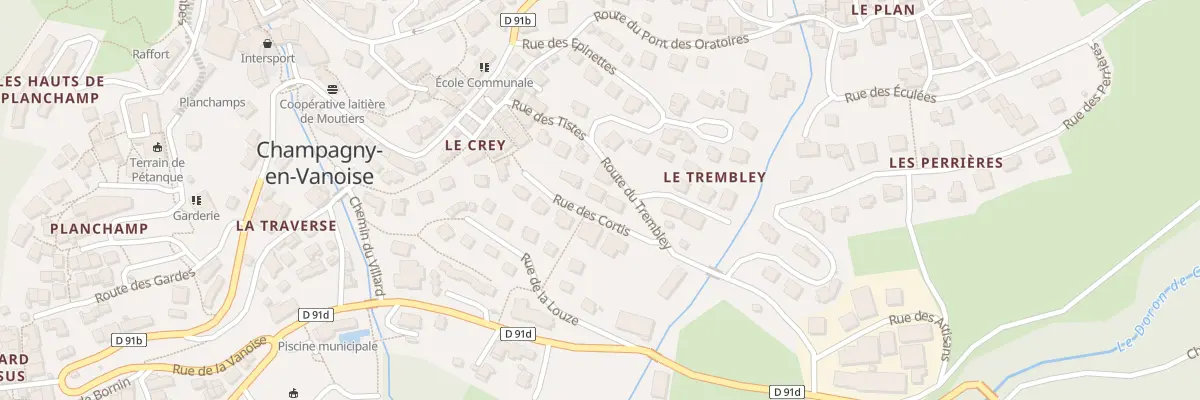 Plan du 70 Rue des Cortis à Champagny-en-Vanoise