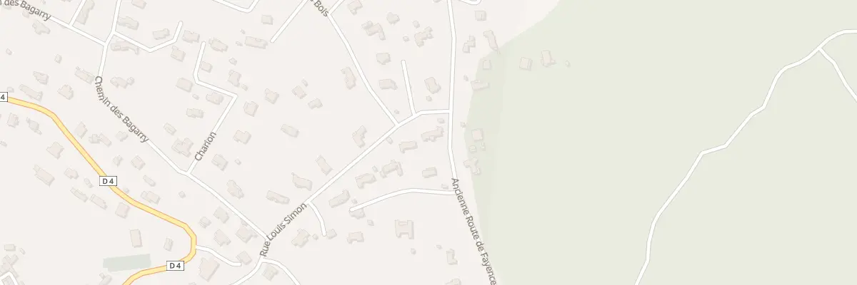 Plan du 548B Rue Louis Simon à Saint-Paul-en-Forêt
