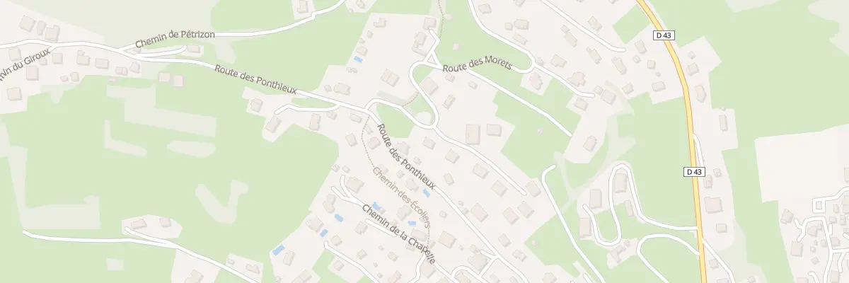 Plan du 561 Rte des Morêts à Saint-Gervais-les-Bains