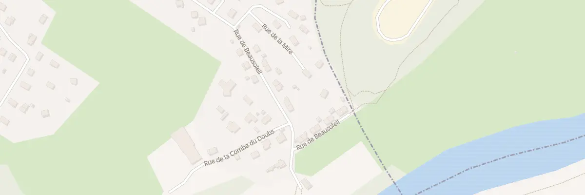 Plan du 18B Rue de Beausoleil à Lougres