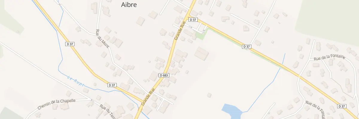 Plan de Gr Grande Rue à Aibre