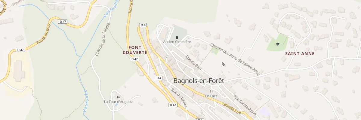 Plan du 77 Rue de l’Eglise à Bagnols-en-Forêt