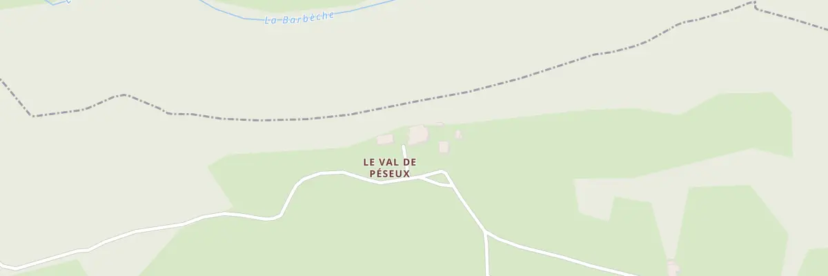 Plan du 5006 Pre Pommey à Péseux