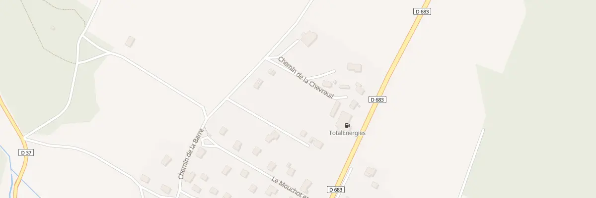Plan du 12 Che de la Chevreuil à Aibre