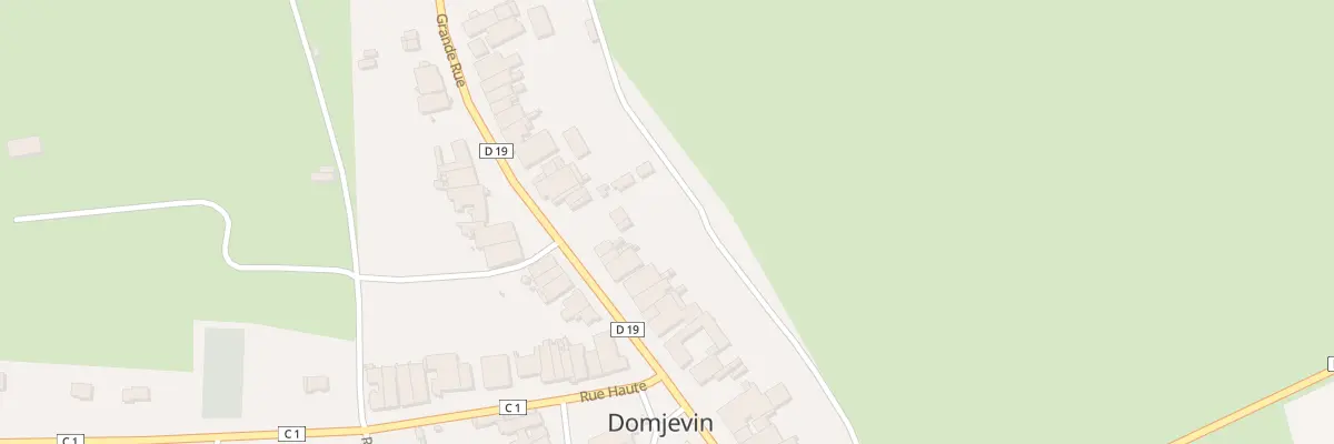 Plan du 39 Grande Rue à Domjevin