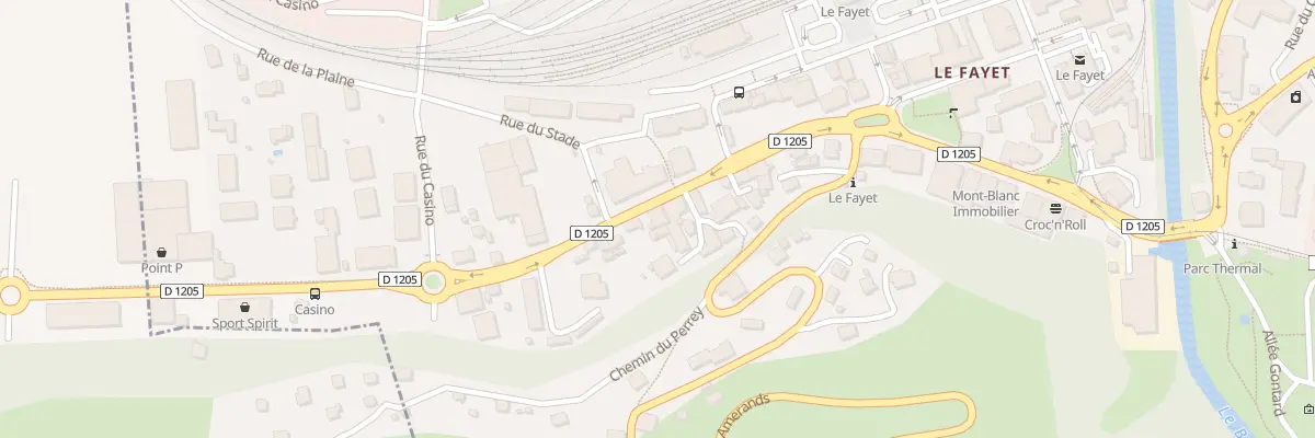 Plan du 513 Av de Genève à Saint-Gervais-les-Bains