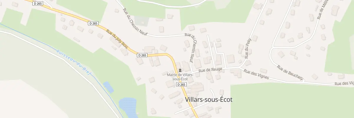 Plan du 2A Rue du Joly Bois à Villars-sous-Écot