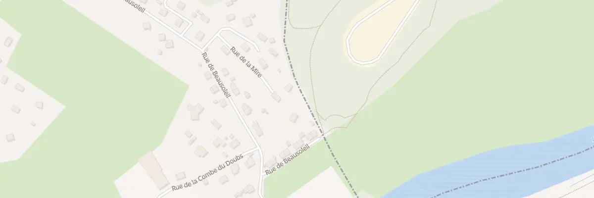 Plan du 2T Rue de Beausoleil à Lougres