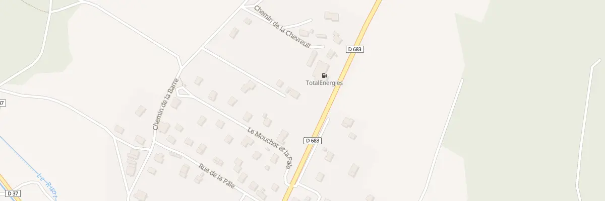 Plan du 6 Che de la Chevreuil à Aibre