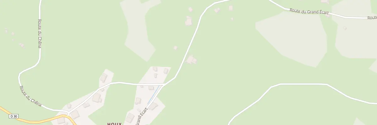 Plan du 4 Rte du Grand Ecart à Laveline-du-Houx