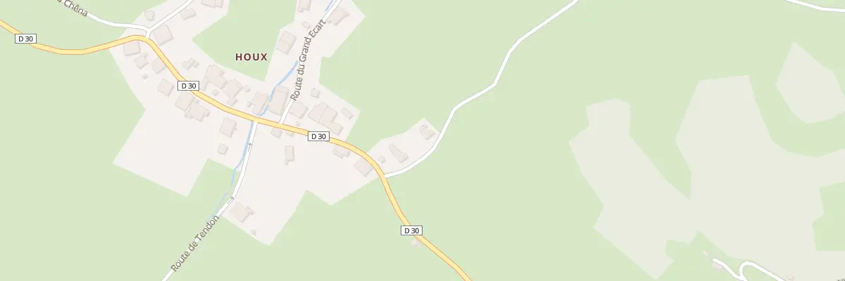 Plan du 2B Rte de Houx à Laveline-du-Houx