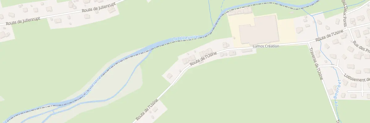 Plan du 19 Rte de l’Usine au Syndicat