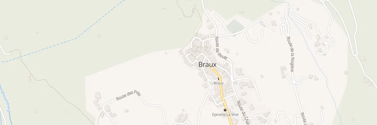 Plan du 5044 Le Village à Braux