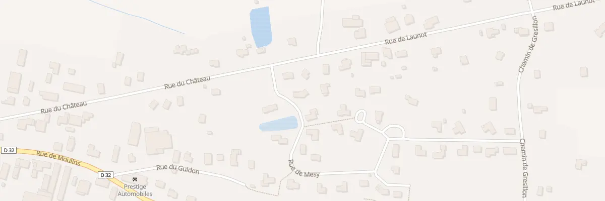 Plan du 1 Rue du Mesy à Jeanménil