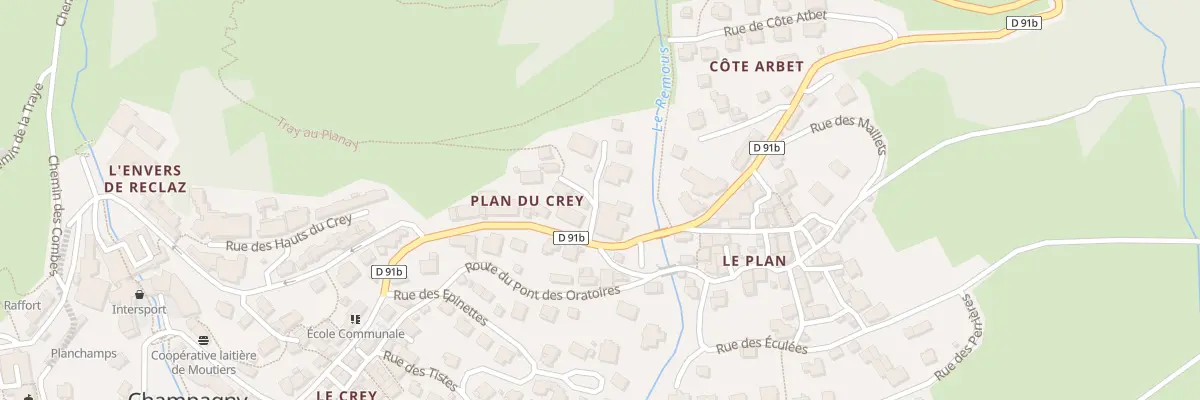 Plan du 5105 Joie et Soleil à Champagny-en-Vanoise