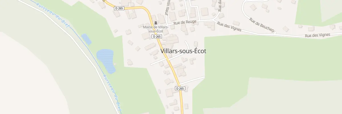 Plan du 5 Rue du Champ du Pré à Villars-sous-Écot