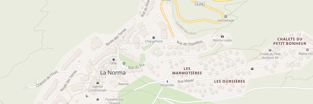 Plan du 5304 Imm La Chapelle à Villarodin-Bourget