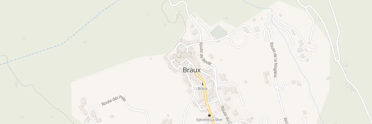 Plan du 5089 Le Village à Braux