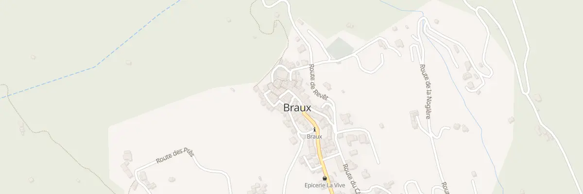 Plan du 5090 Le Village à Braux