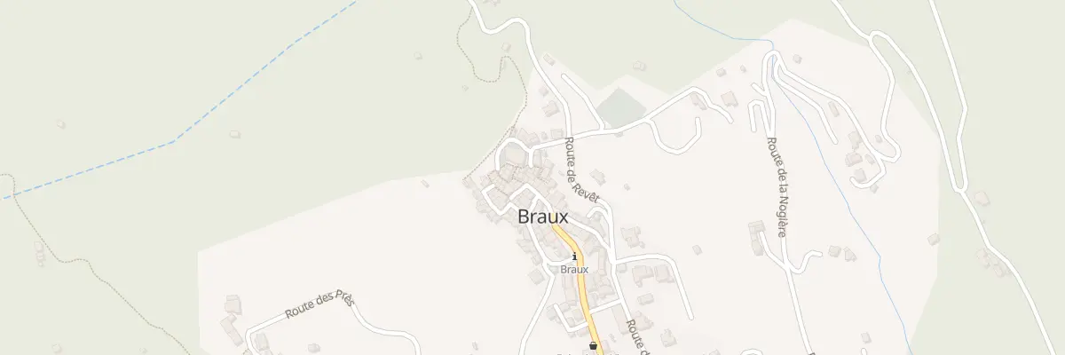 Plan du 5086 Le Village à Braux