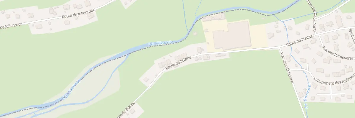 Plan du 23 Rte de l’Usine au Syndicat